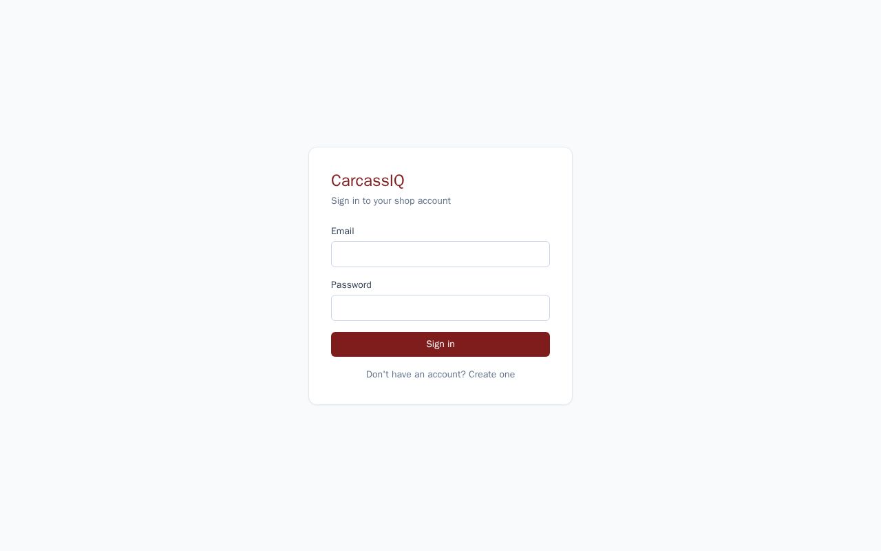 Preview of CarcassIQ