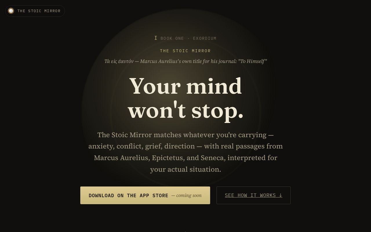 Preview of Stoic Mirror Ios