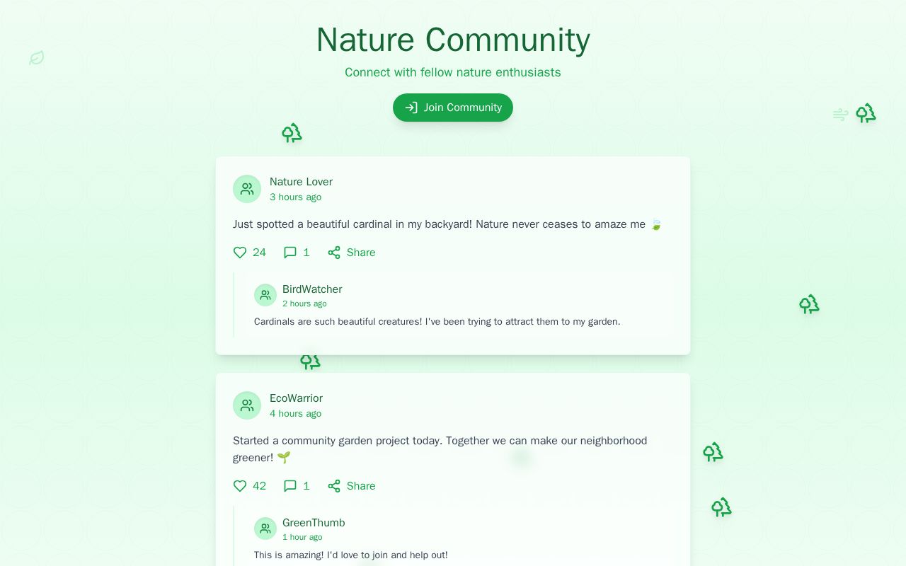 Preview of Nature Community