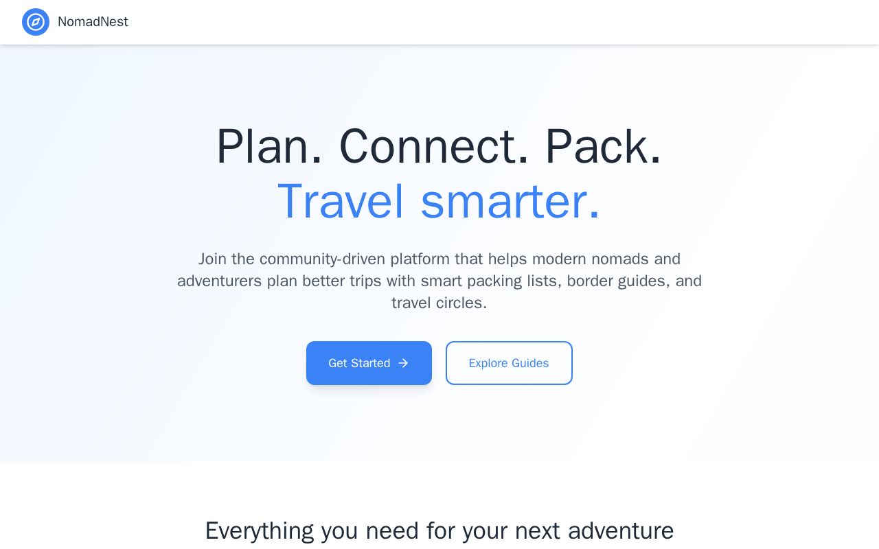 Preview of NomadNest