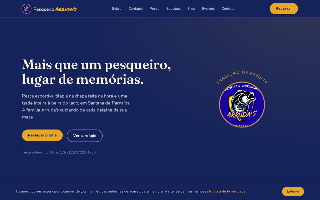 Preview of Landing Page