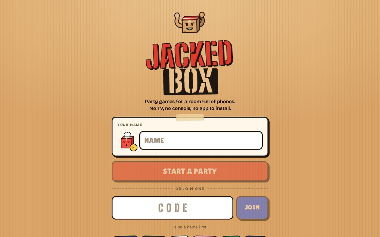 Preview of Jacked Box