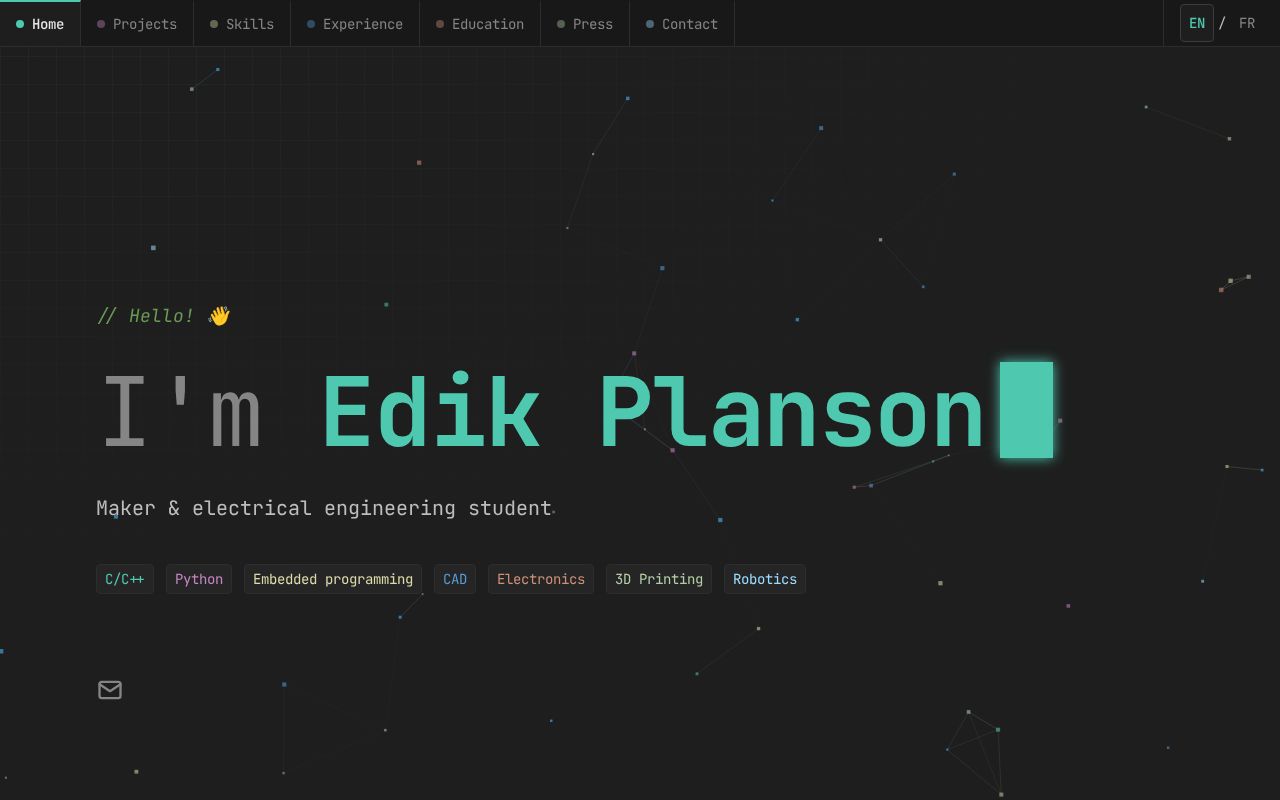 Preview of Edikplanson Github Io