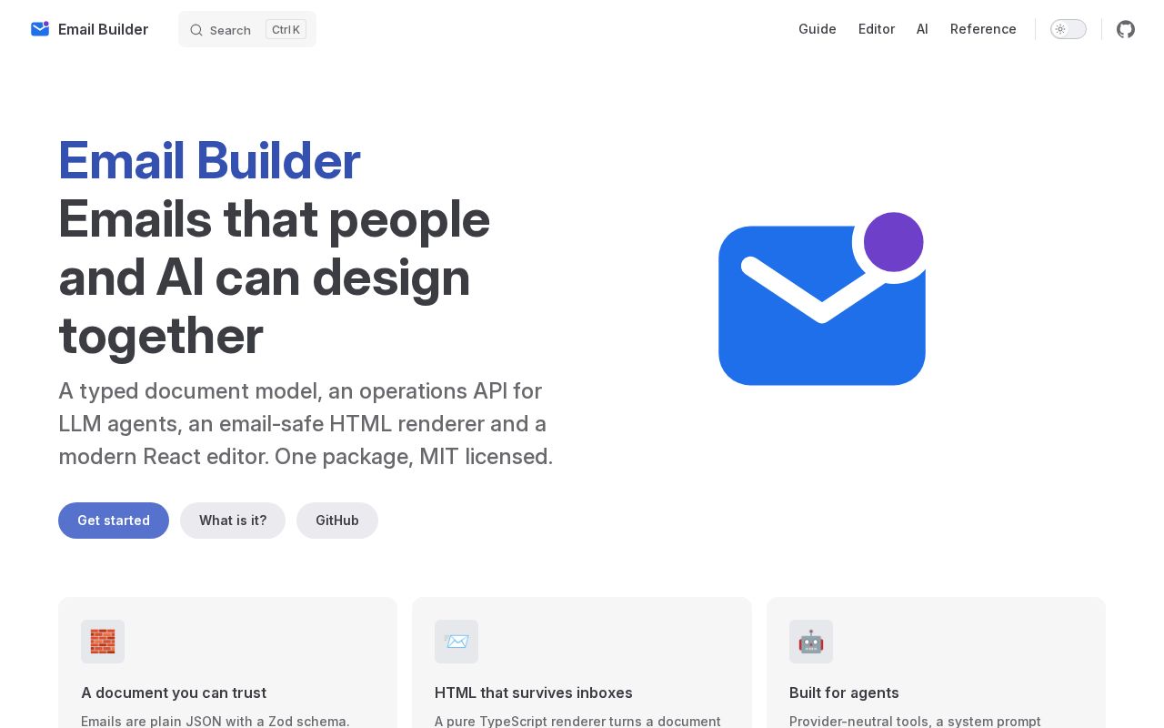 Preview of Email Builder