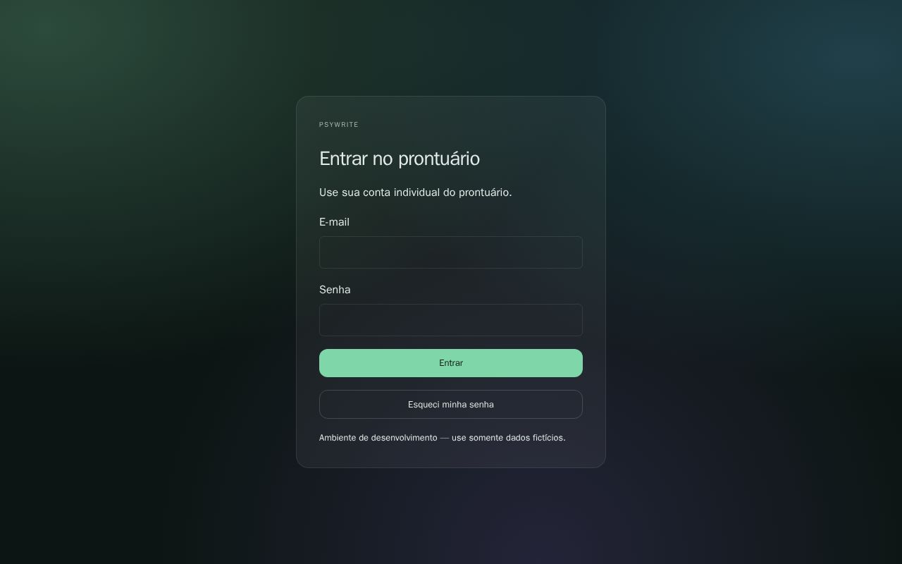 Preview of Prontuario Eletronico
