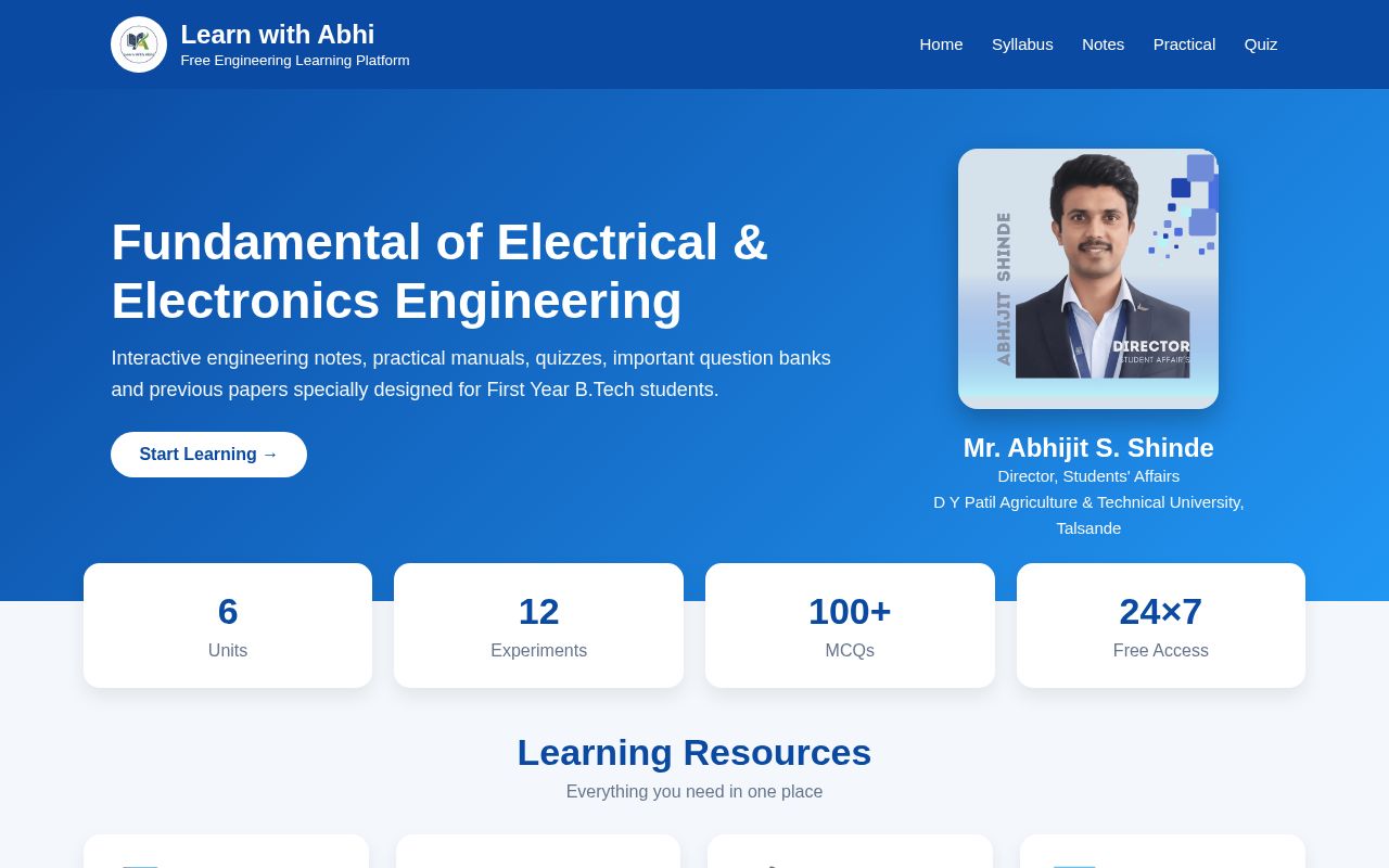 Preview of Learn with Abhi