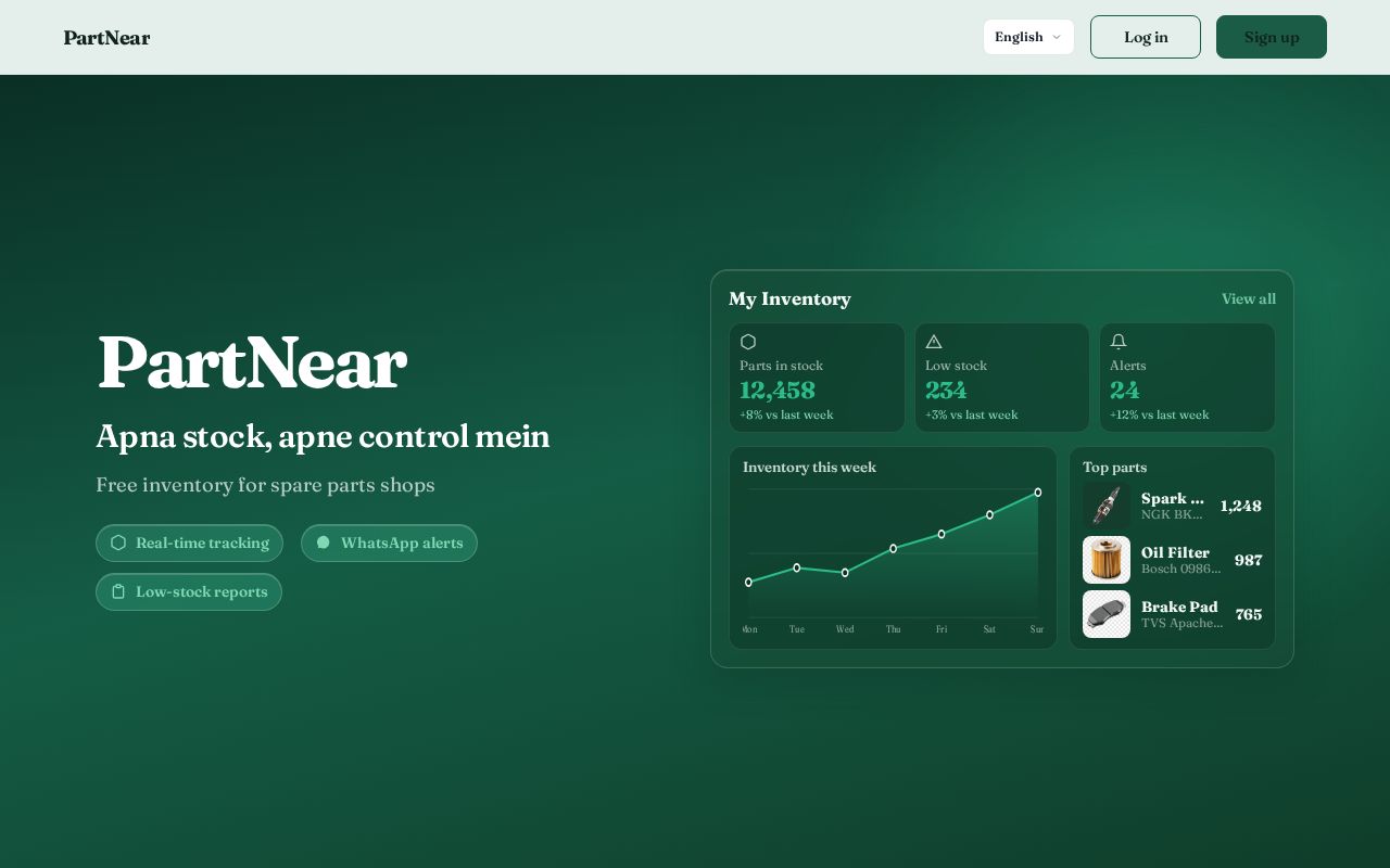 Preview of Inventory Management Ui
