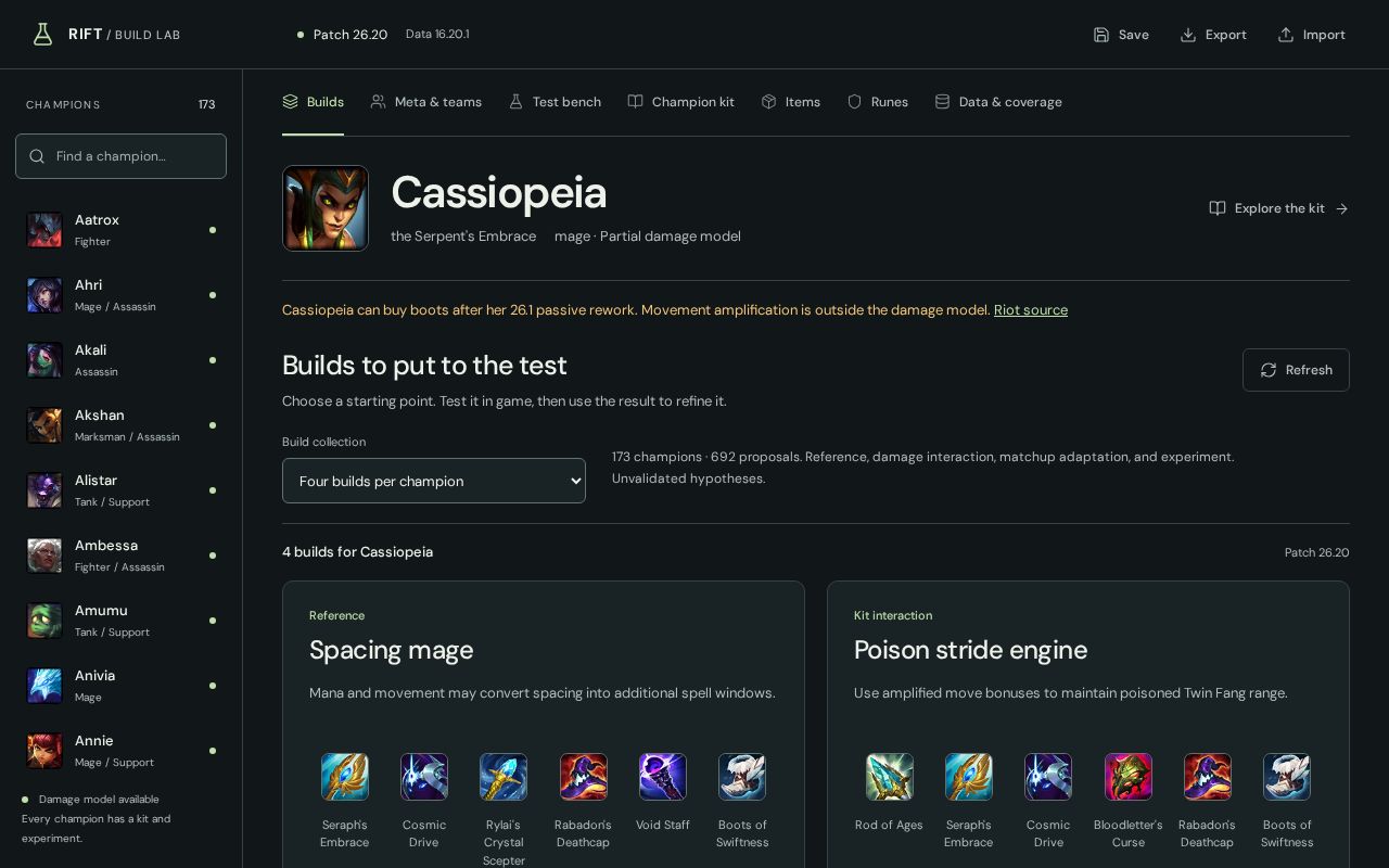 Preview of Rift / Build Lab