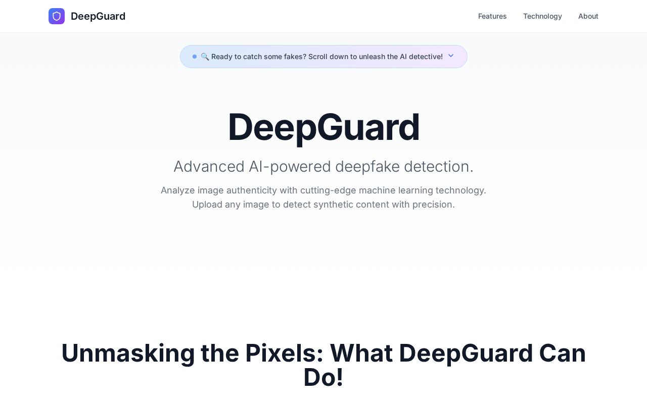 Preview of DeepGuard