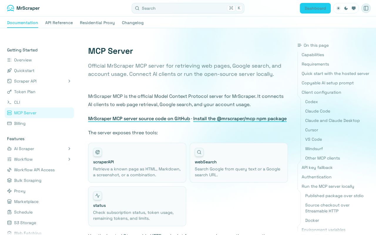 Preview of Mrscraper Gemini Cli Extension
