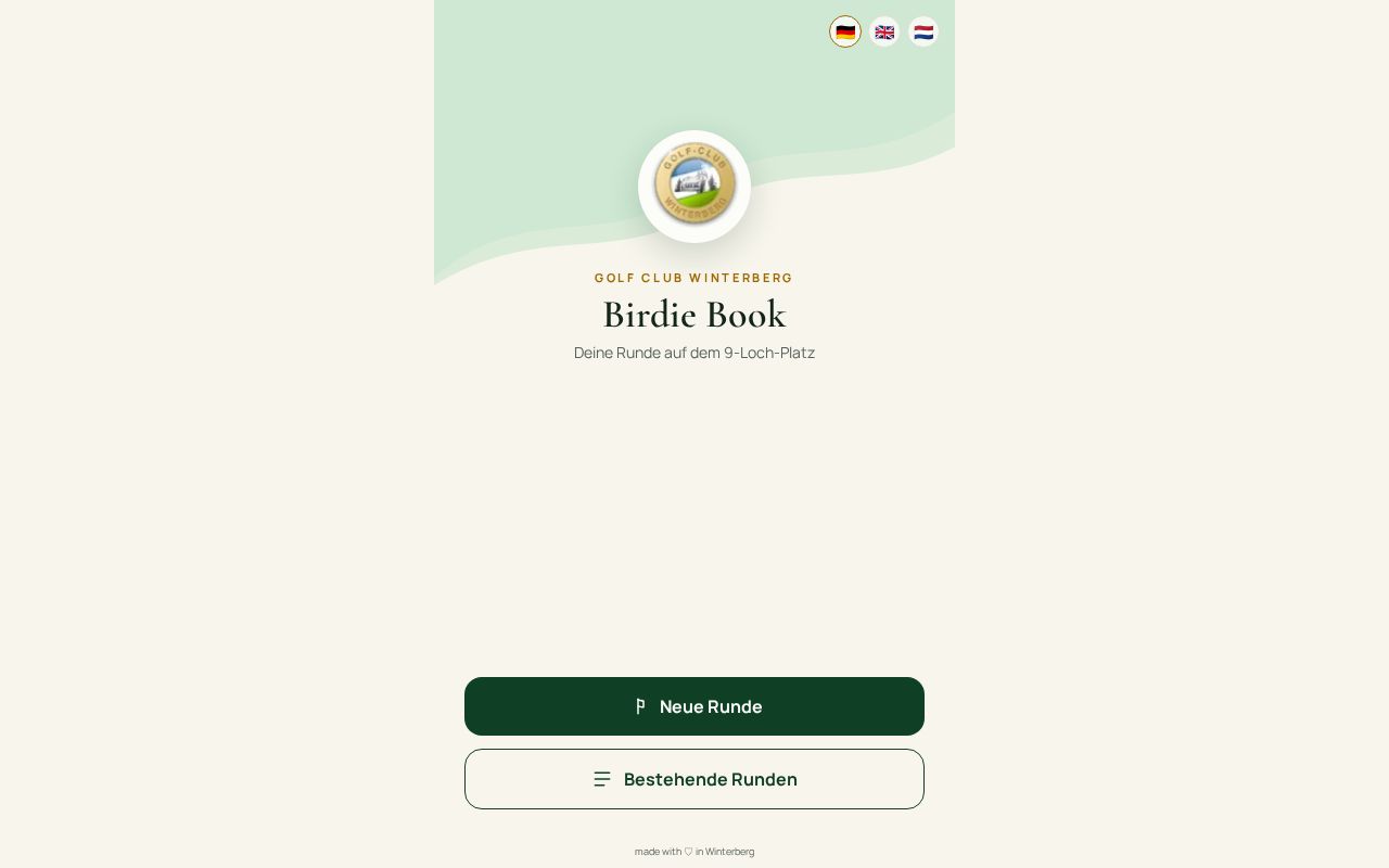 Preview of GC Winterberg Birdie Book – Companion-App fuer den 9-Loch-Turnierplatz