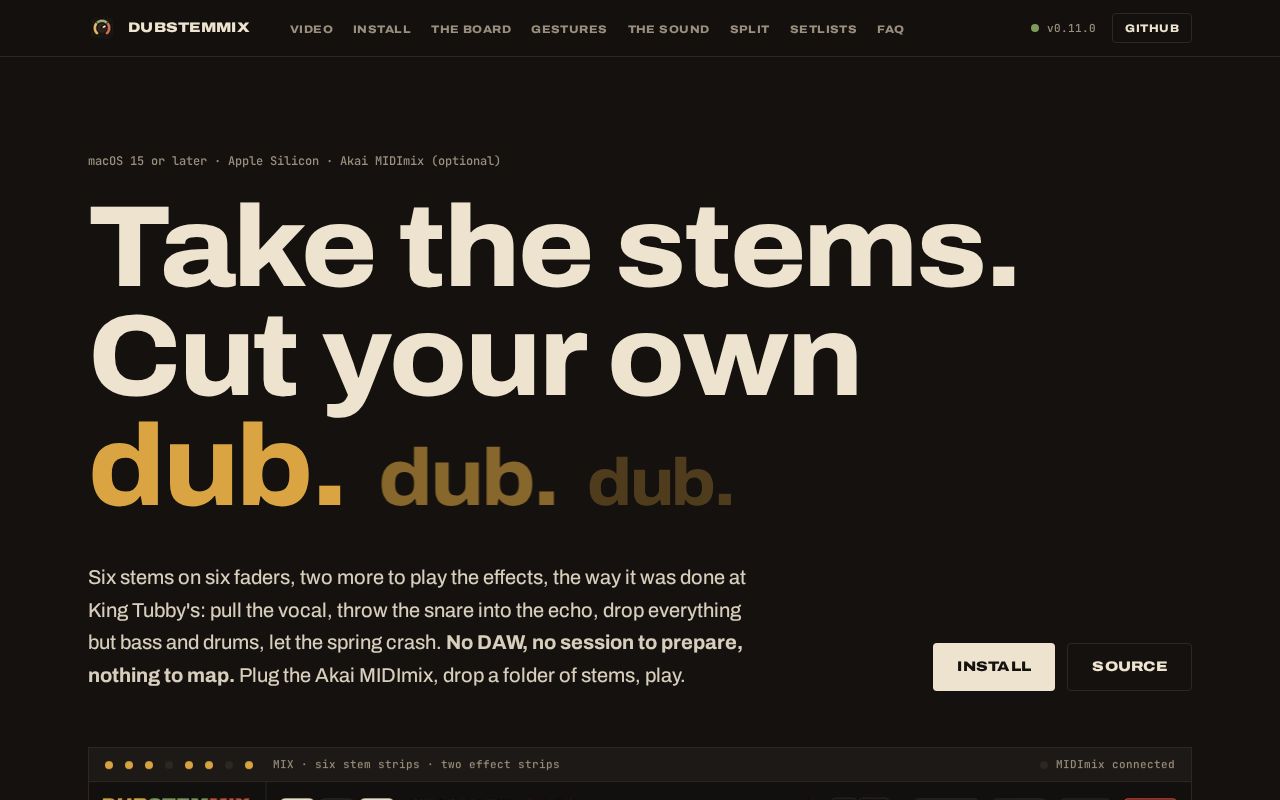 Preview of DubStemMix