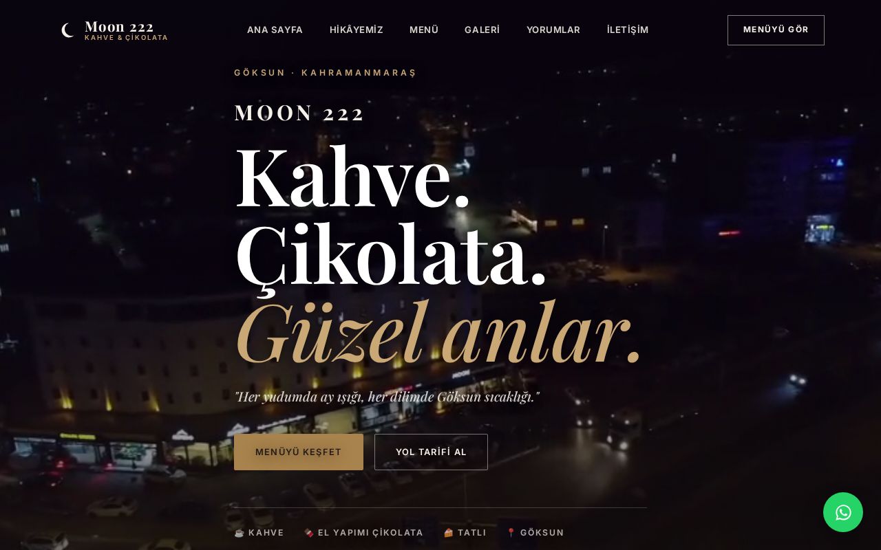 Preview of Moon Cafe Cikolata Html