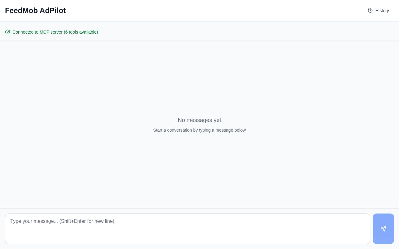 Preview of FeedMob AdPilot MCP Server
