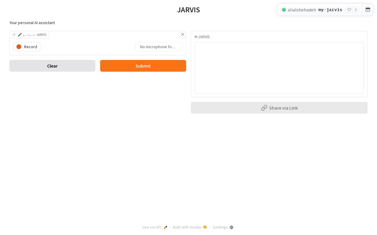 Preview of My Jarvis