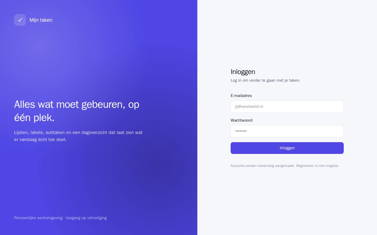 Preview of Mijn Taken