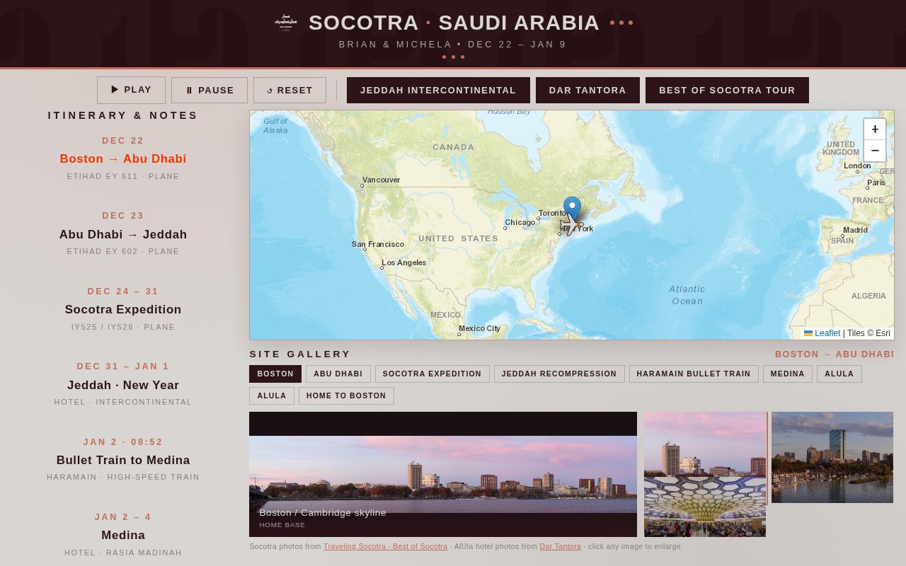 Preview of Saudi Trip