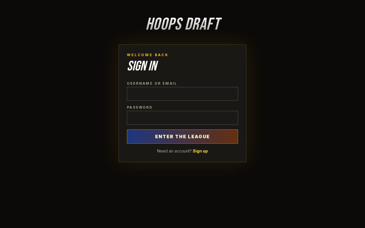 Preview of Hoops Draft
