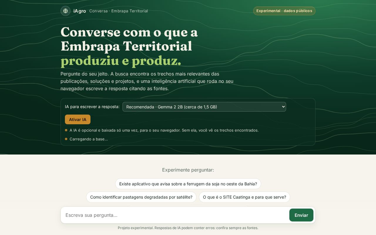 Preview of Iagro Conversa