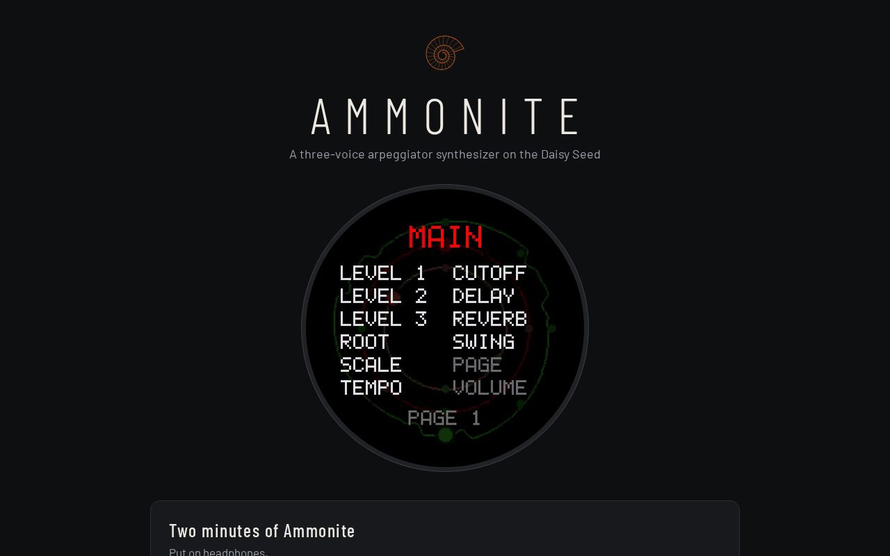 Preview of Ammonite