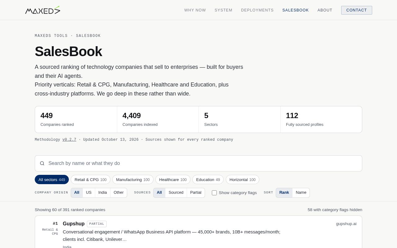 Preview of Salesbook Mcp