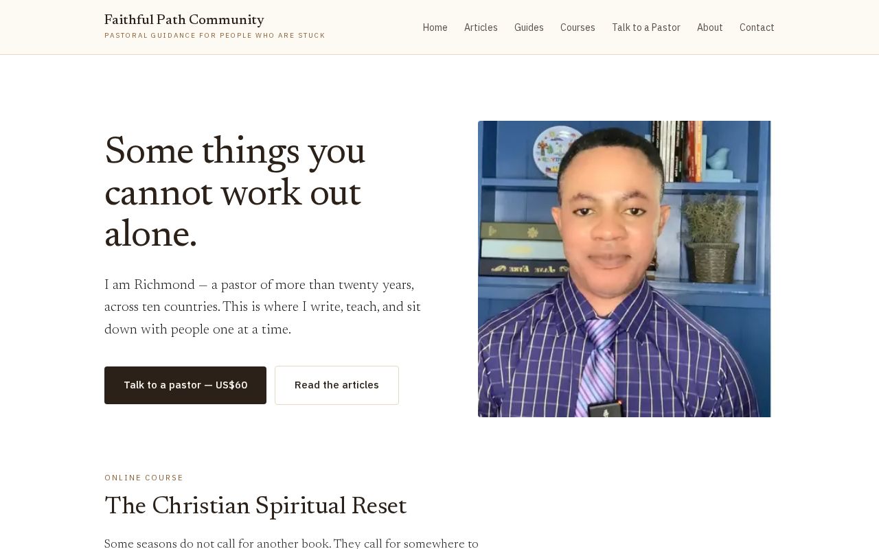 Preview of Online Christian pastor and counselor