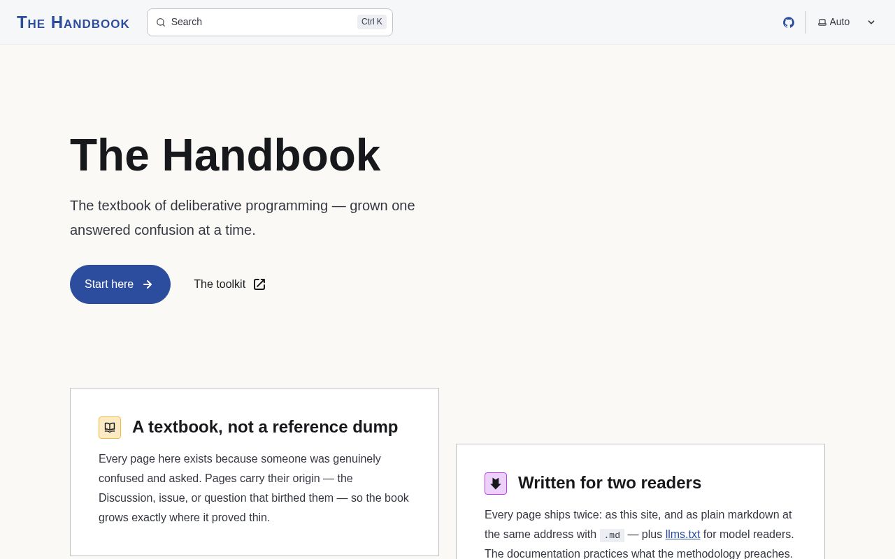 Preview of Handbook