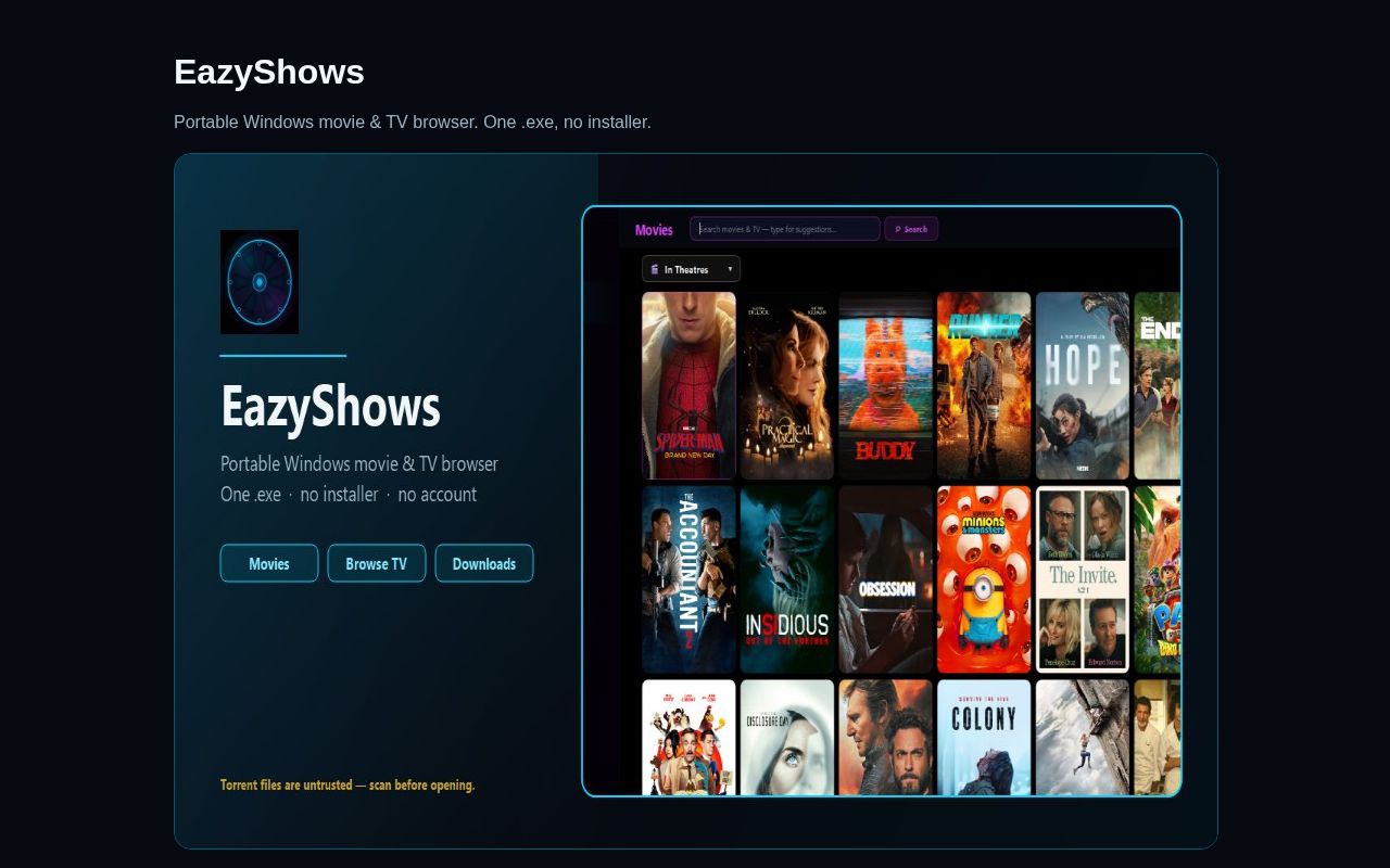 Preview of EazyShows Releases