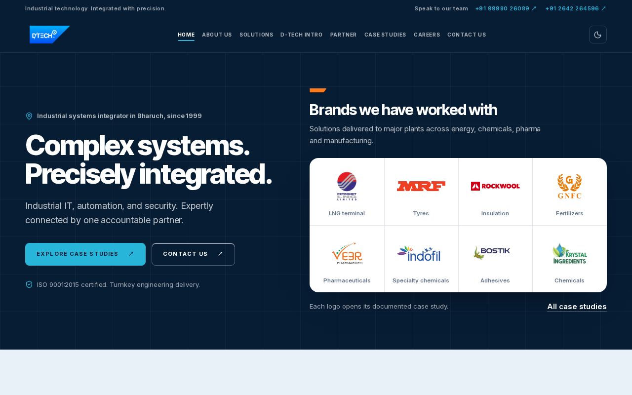 Preview of Dtech Website