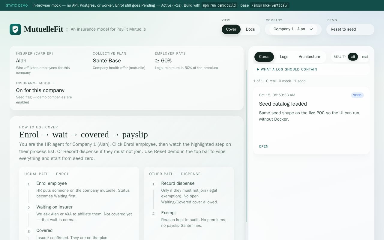 Preview of Insurance Vertical