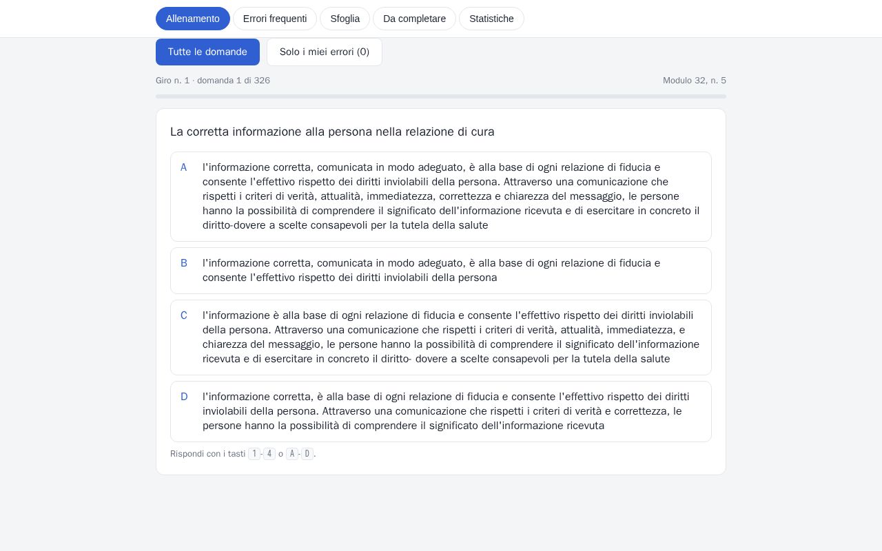 Preview of Allenamento a quiz per il master in Management per le funzioni di coordinamento