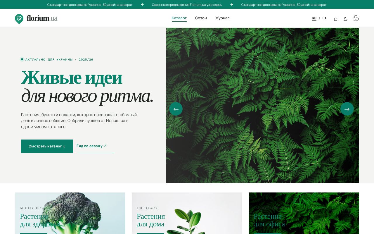 Preview of Florium Affiliate Site