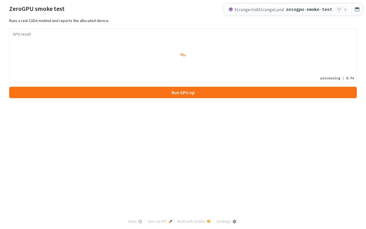 Preview of ZeroGPU Smoke Test
