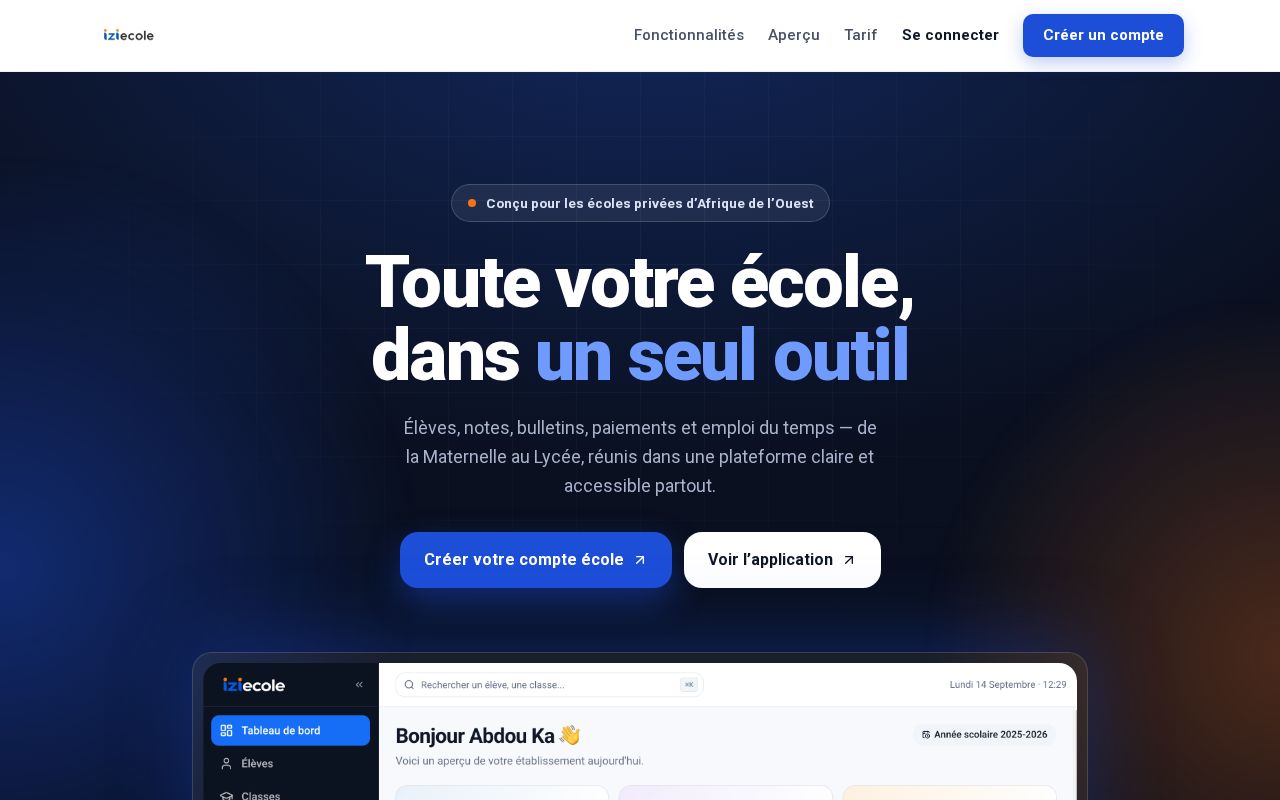 Preview of Iziecole