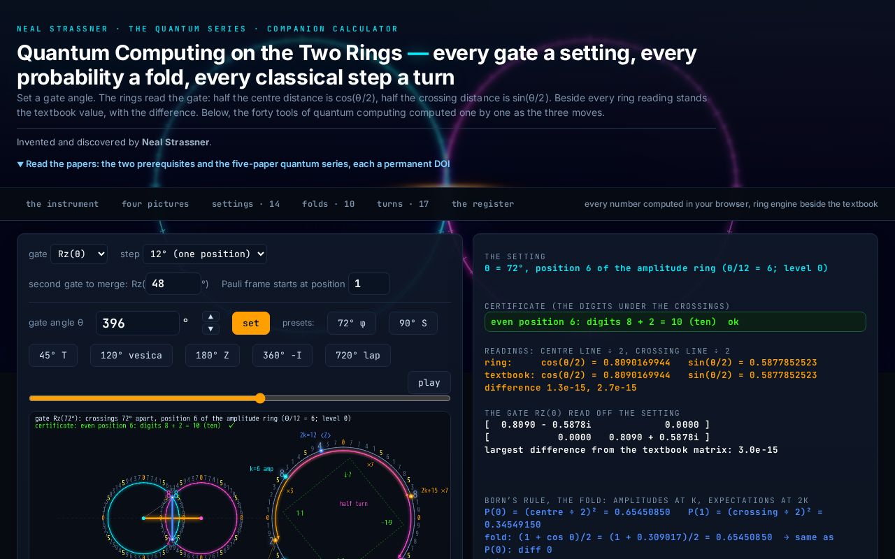 Preview of Quantum On The Two Rings
