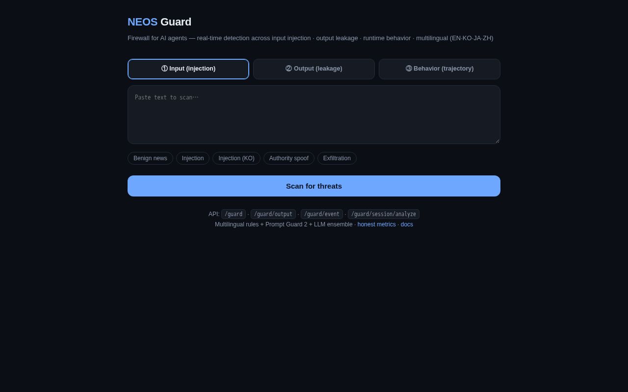 Preview of Neosguard