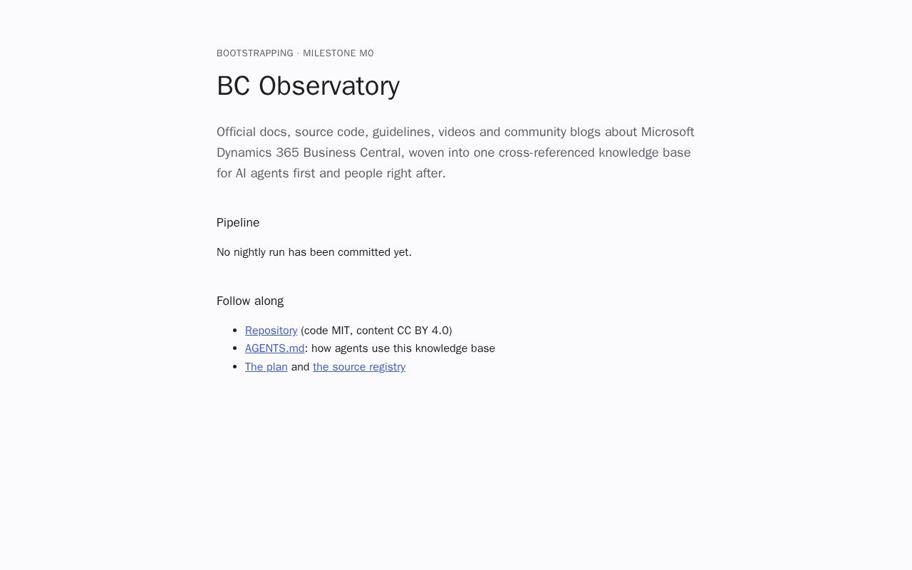 Preview of Waldo BCObservatory