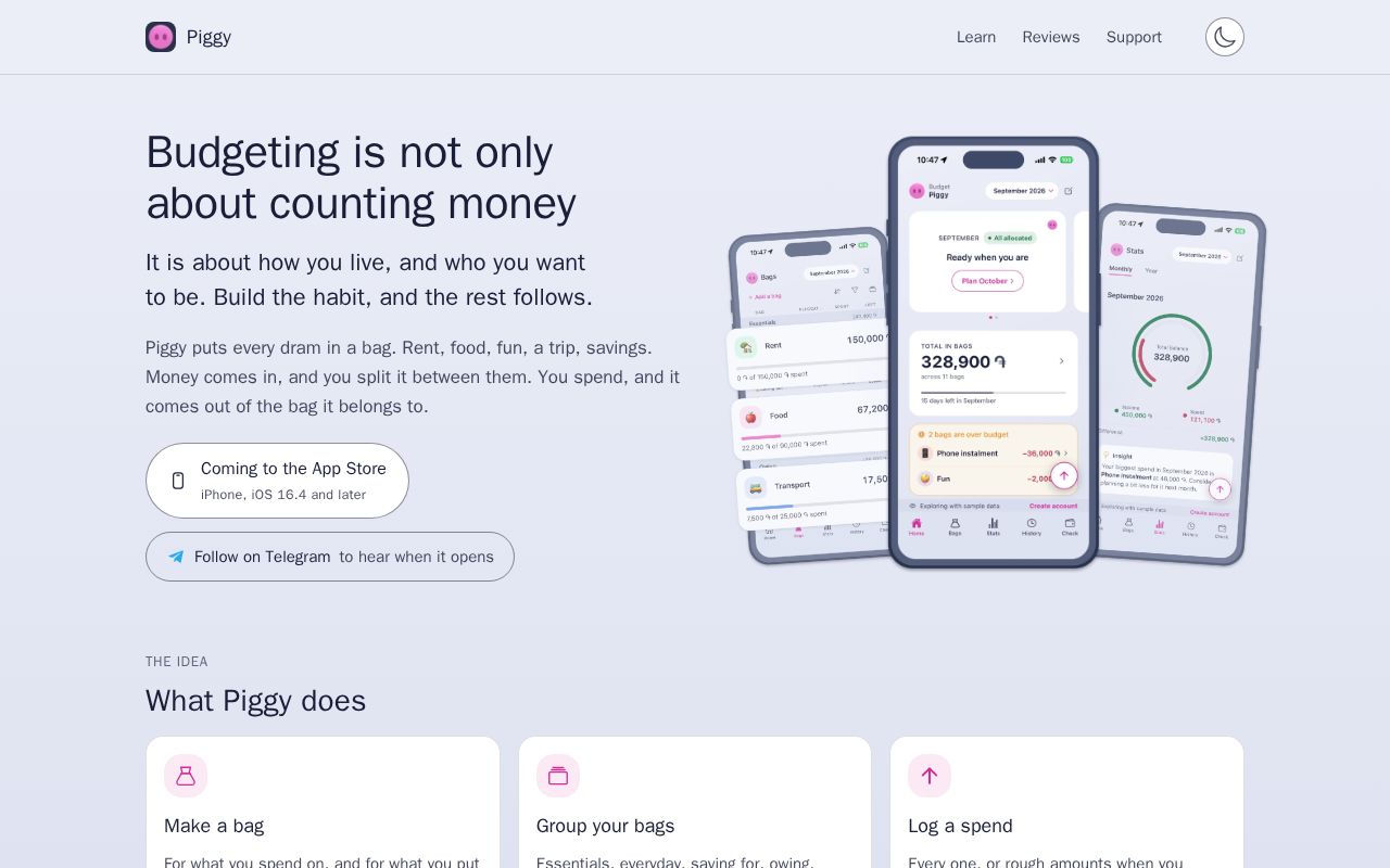 Preview of Piggy Site