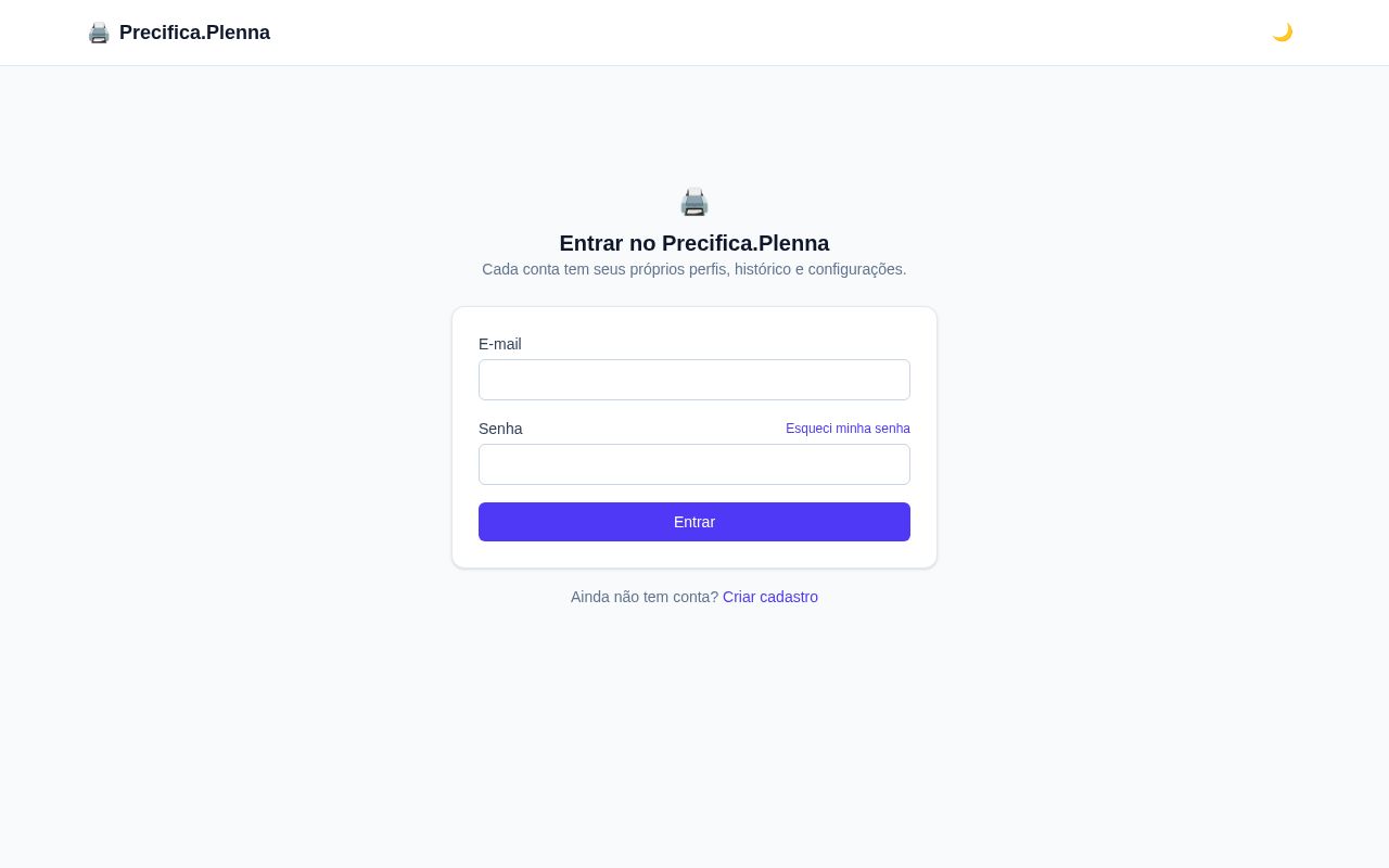 Preview of Calculadora para precificar os custos de produção 3D