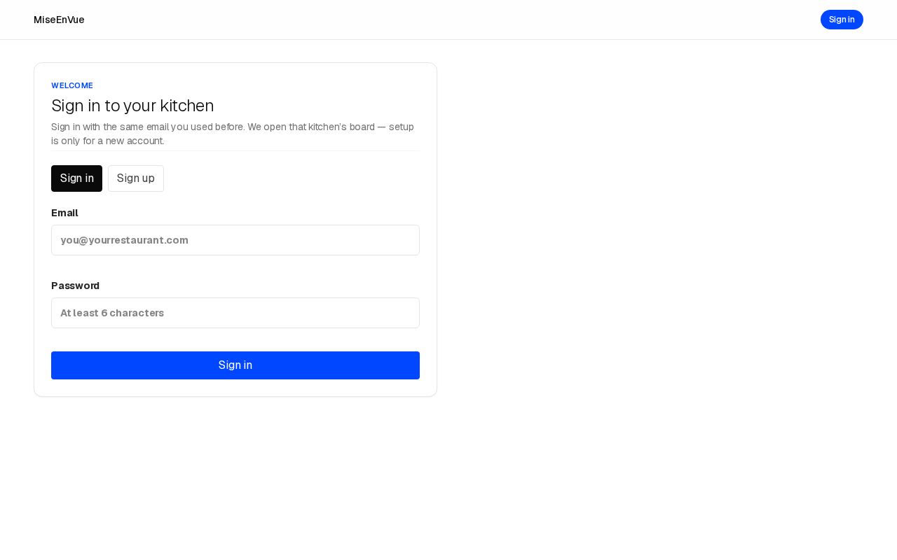 Preview of MiseEnVue