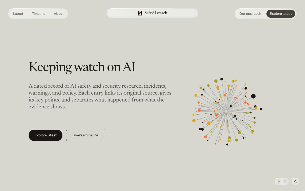 Preview of SafeAI Watch