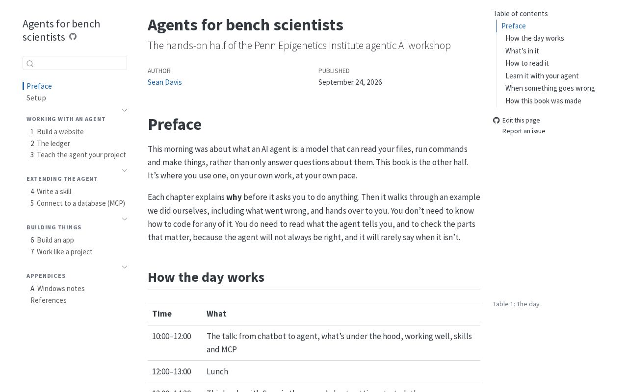 Preview of 2026 Penn Epigen Agentic Workshop