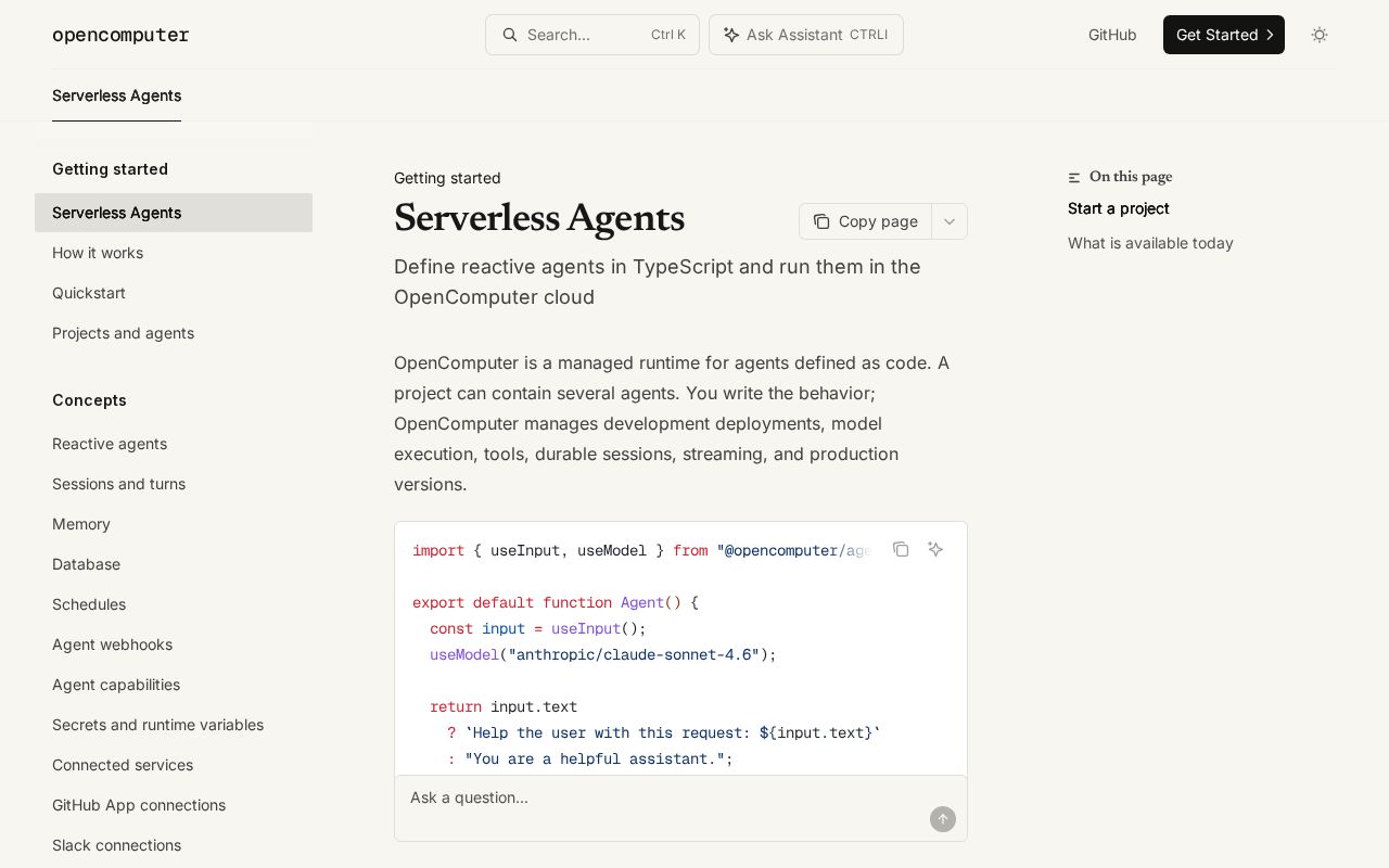 Preview of Serverless Agents