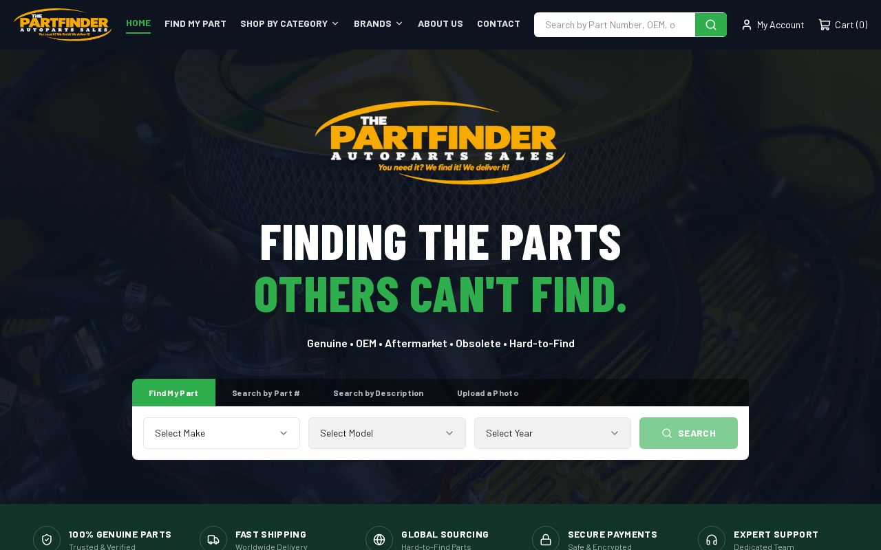 Preview of Thepartfinder Web