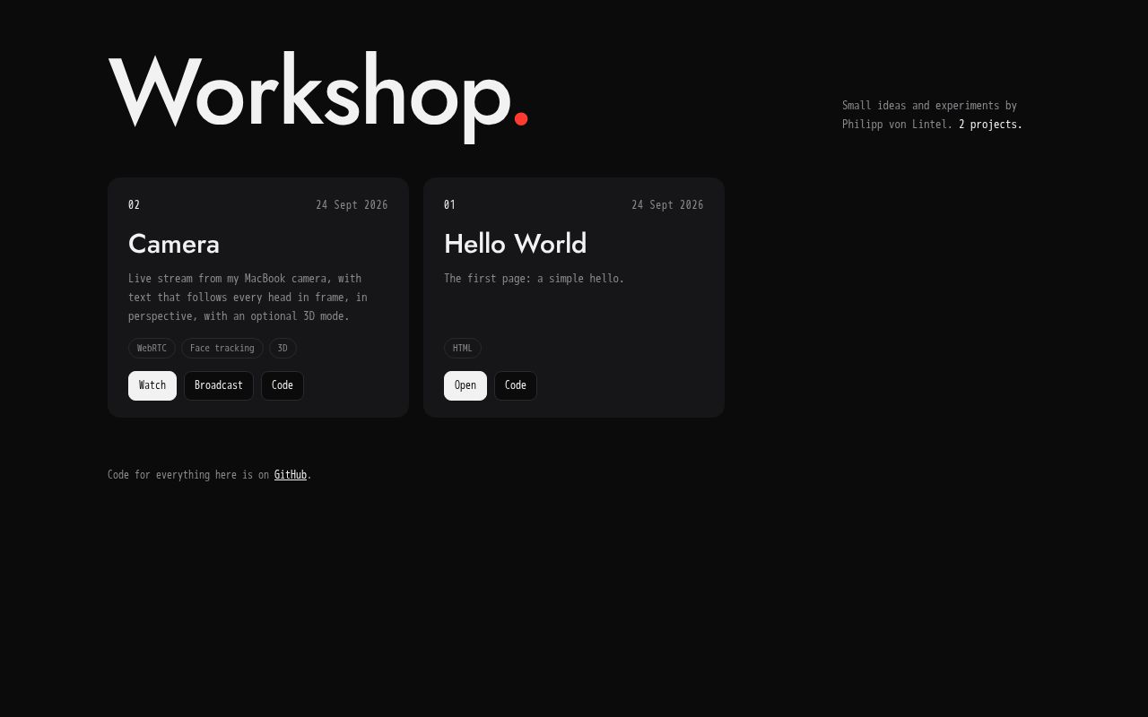 Preview of Philippvl Code Github Io