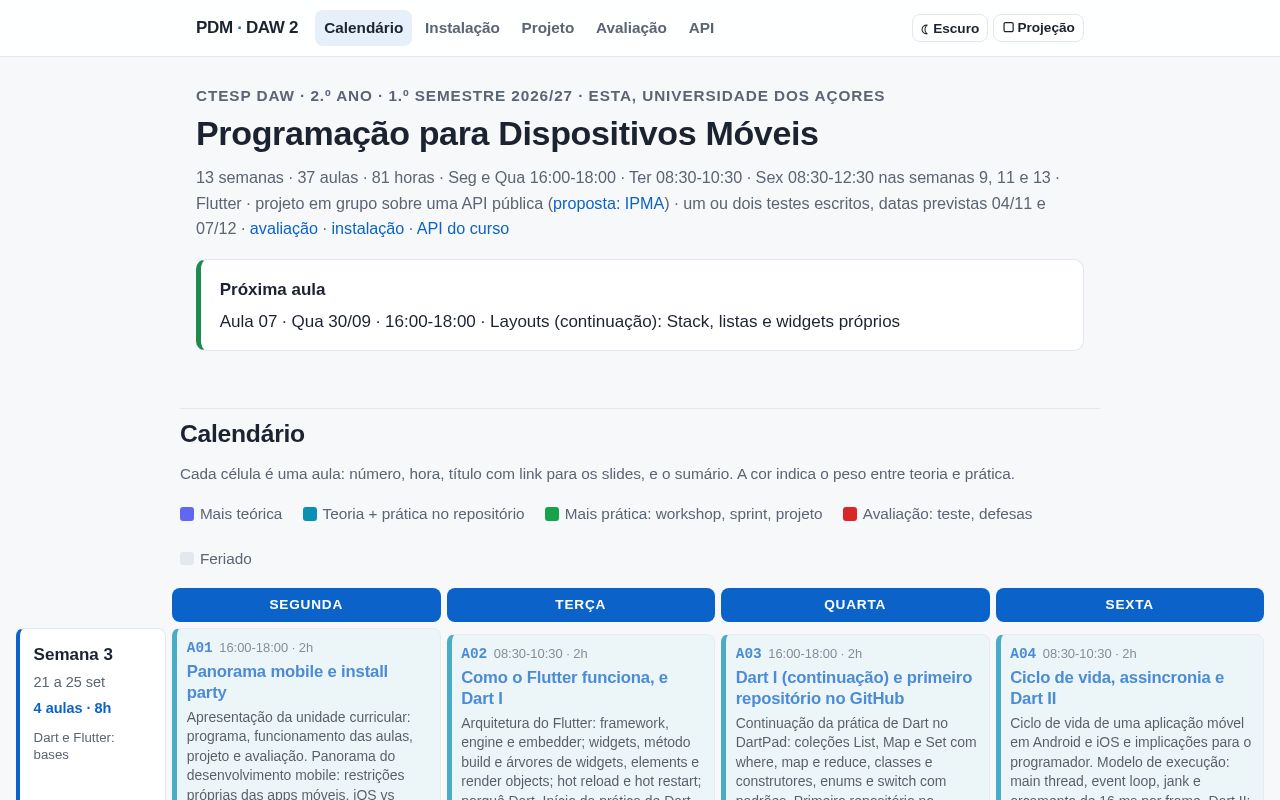 Preview of Pdm Aulas