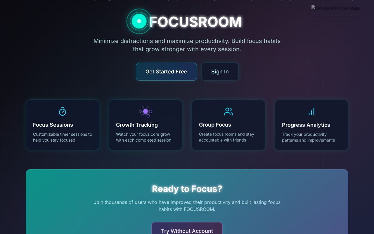 Preview of Focus Room