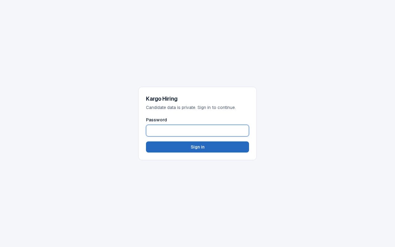 Preview of Kargo Hiring