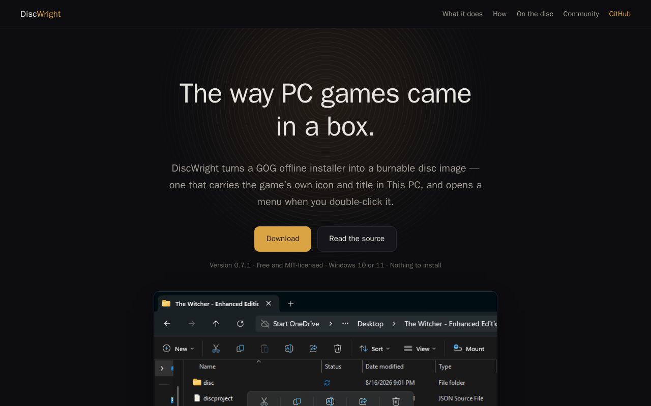 Preview of Discwright