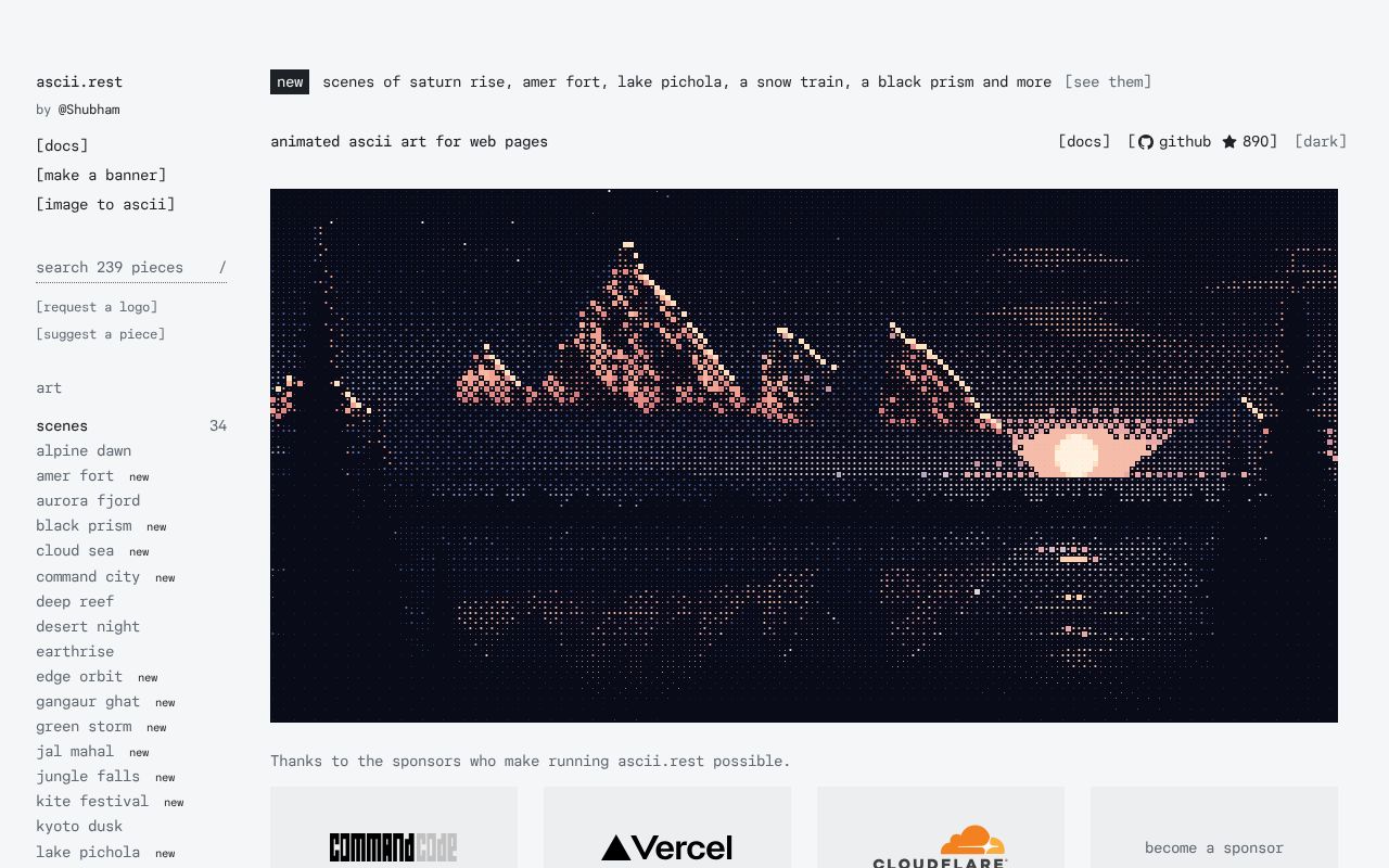 Preview of ascii.rest